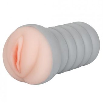 Ribbed Gripper Tight Pussy Ivory Stroker