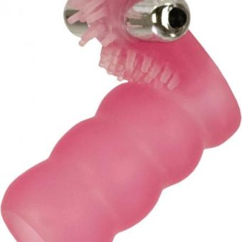 Pleasure Enhancer With Removable Stimulator Waterproof 3.5 Inch Pink