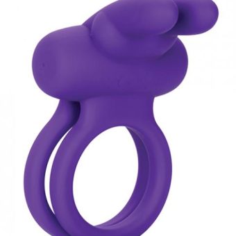 Rockin Rabbit Enhancer Vibrating Cock Ring Purple