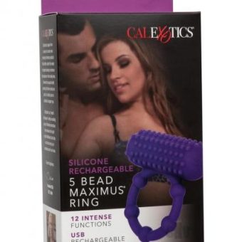 Silicone Recharge 5 Bead Maximus Ring