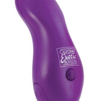 Water Whirl Massager Vibrating 2 Speed 4.25 Inch Waterproof Purple
