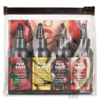 Fuck Sauce Flavor Water 2oz Variety 4pk