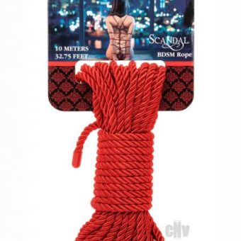 Scandal Bdsm Rope 10m Red