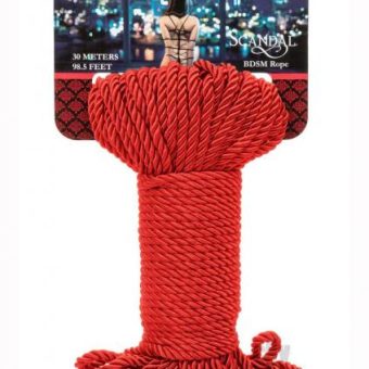 Scandal Bdsm Rope 30m Red