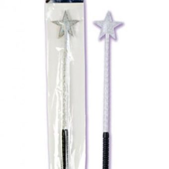 Twinkle Lovers Riding Crop Silver Star
