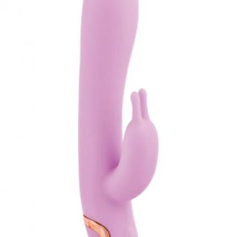 Entice Isabella Silicone Rabbit Vibe Waterproof Pink 5.25 Inch
