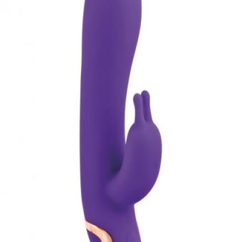 Entice Isabella Silicone Rabbit Vibe Waterproof Purple 5.25 Inch