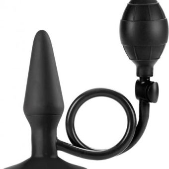 Colt Medium Pumper Plug Inflatable Black