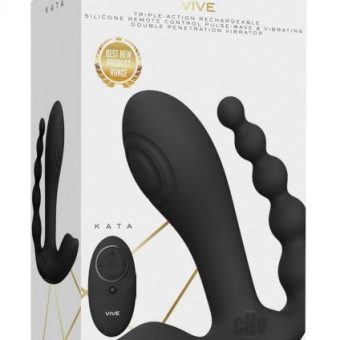 Vive Kata Double Pen Vibe Black