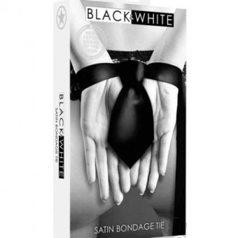 Ouch Satin Bondage Tie Black