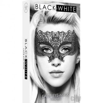 Ouch Lace Eye Mask Princess Black