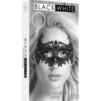 Ouch Lace Eye Mask Empress Black