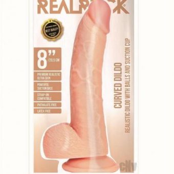 Realrock Curved W/balls 8 Vanilla