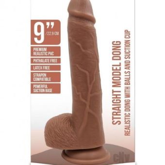 Realrock Straight W/balls 9 Tan