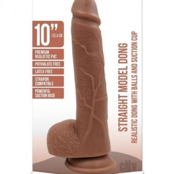 Realrock Straight W/balls 10 Tan
