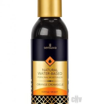 Sensuva Natural Water Based Moisturizer Orange Creamsicle 4.23oz