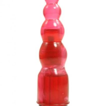 Jelly Joystick Red Vibrator