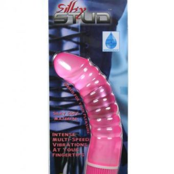SILKY STUD PINK VIBRATOR