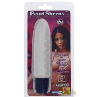 Pearl Sheens Bumpy 5 White