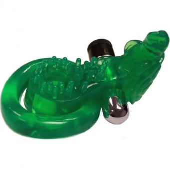 XTREME XTASY GREEN TURTLE VIBRATING COCK RING WATERPROOF