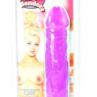 JELLY BENDERS 8 INCH DONG PURPLE