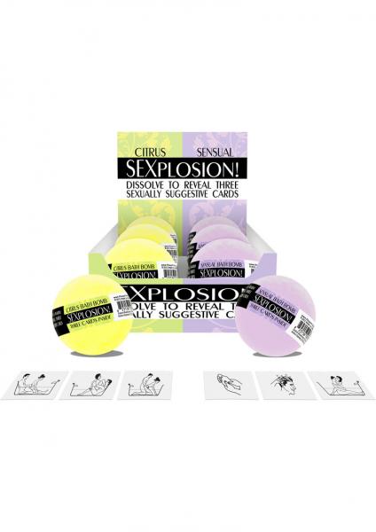 Sexplosion Bath Bombs 6 Per Display