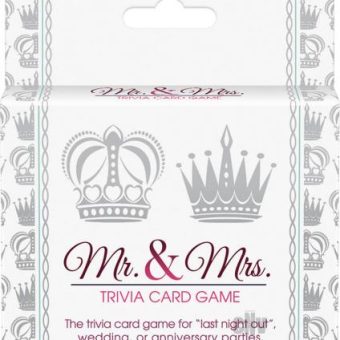 Mr And Mrs Trivia Card Game
