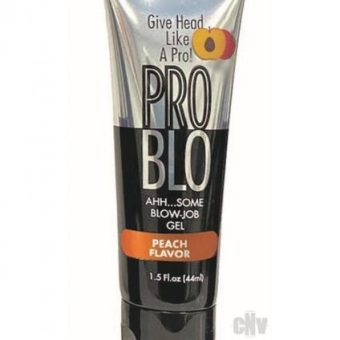 Problo Oral Pleasure Gel Peach 1.5oz