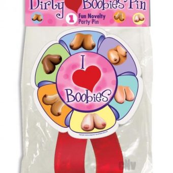 I Love Boobs Pin