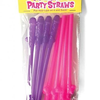 Super Fun Penis Party Straws 8 Pk