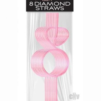 Glitterati Diamond Straw 8pc Set