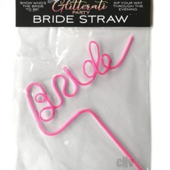 Glitterati Bride Straw