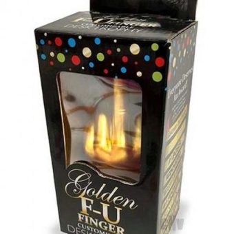 Golden F U Finger Trophy