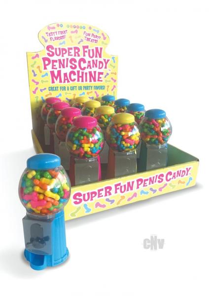 Super Fun Penis Candy Machines 12/disp