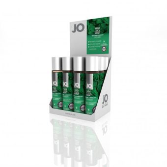 JO H2O Flavor Lube Cool Mint 1oz 12 count Display