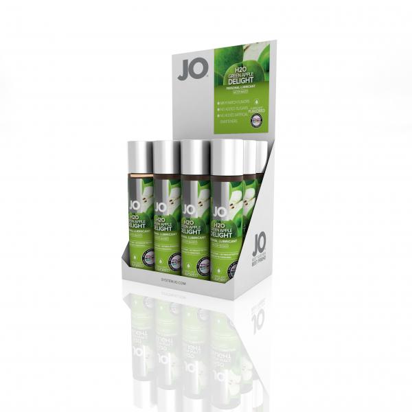 Jo H2o Flavor Green Apple 1oz 12/disp