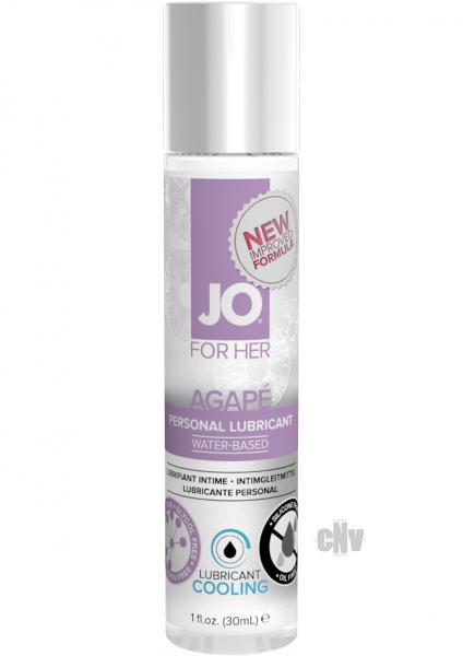 JO Agape Lube For Her Cooling 1oz 12 Count Display