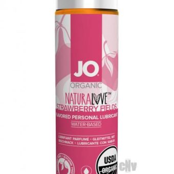 JO Organic Lubricant Strawberry 4oz