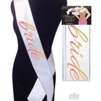 Glitterati Bride Sash
