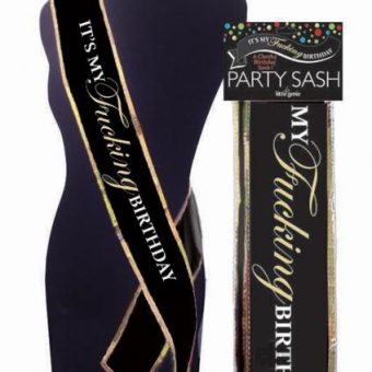 It`s My Fn Birthday Sash