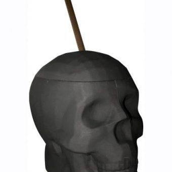 Black Matte Skull Cup 22 ounces Capacity
