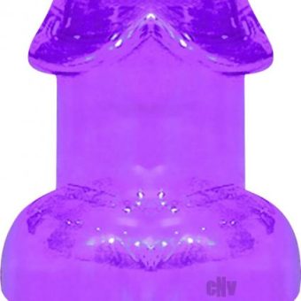Glow In The Dark Penis Shot Glass Purple