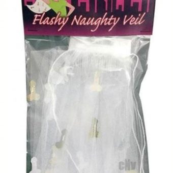 Flashy Naughty Veil White