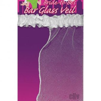Bride To Be Bar Glass Veil