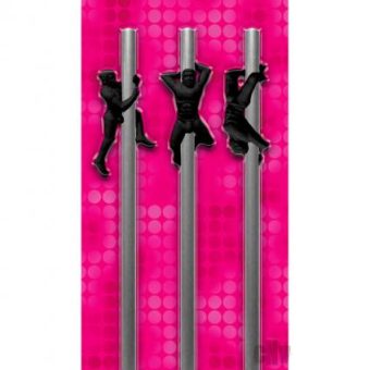 Stripper Straws Male 3 Pack