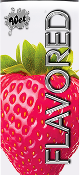 Wet Flavored Gel Lubricant Strawberry 3oz