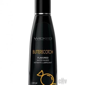 Wicked Aqua Butterscotch Lube 4oz