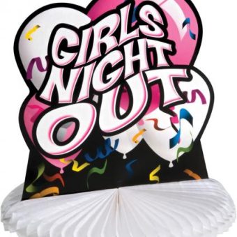 Girls Night Out Centerpiece Display