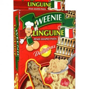 Weenie Linguini Penis Shaped Pasta 6.25 Ounce