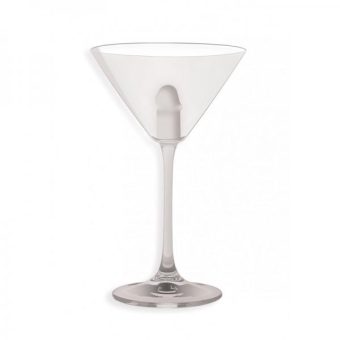 Light Up Martini Weenie Glass Clear